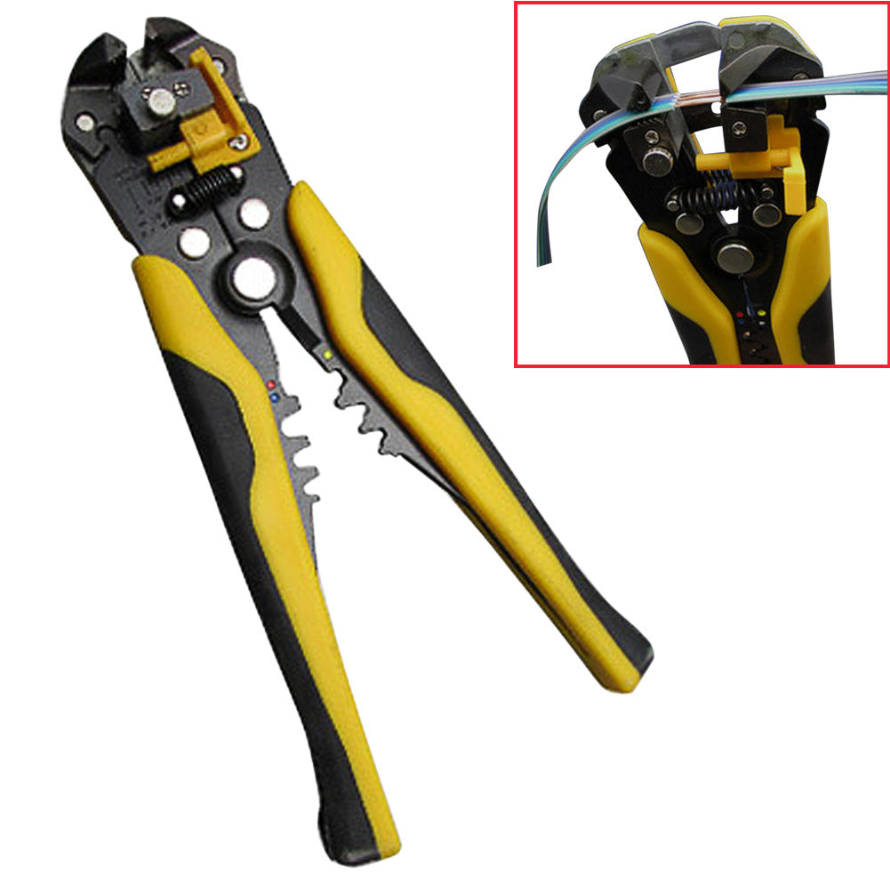 Adjustable automatic wire stripper