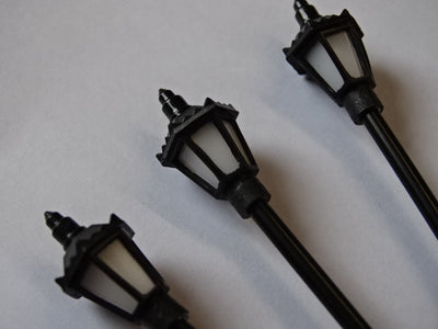 Victorian street lights 12VDC warm white 5 pack