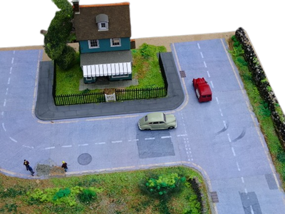 Self adhesive realistic roadway kit N, 00 and TT gauge