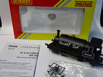 Hornby R3064 BR Black 0-4-0 Smokey Joe 56025 - USED
