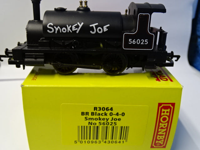Hornby R3064 BR Black 0-4-0 Smokey Joe 56025 - USED