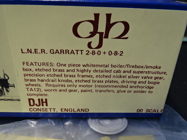 DJH Models LNER Garratt 2-8-0+0-8-2 whitemetal and brass kit