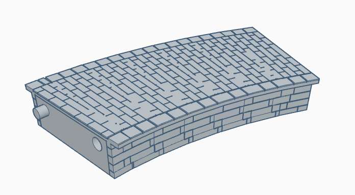 Modular platform system for 00/H0 gauge model railways similar to Horn ...