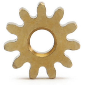 Hornby X8271 11 tooth pinion gear for 3 pole ringfield motors (1 pack)