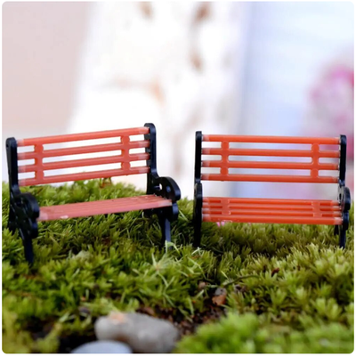 Wooden park benches (2 pack) 00 gauge