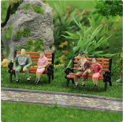 Wooden park benches (2 pack) 00 gauge