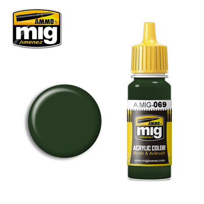 MIG Ammo paint MIG069 Blue green