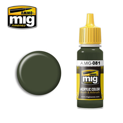 MIG Ammo paint MIG081 US olive drab Vietnam era