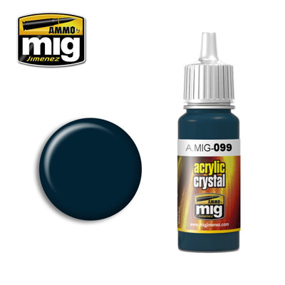 MIG-Munitionsfarbe MIG099 Kristallschwarzblau