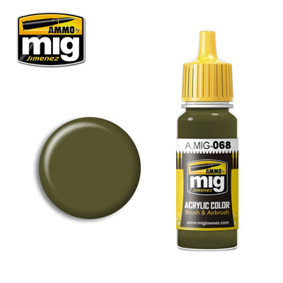 MIG Ammo paint MIG068 IDF Green