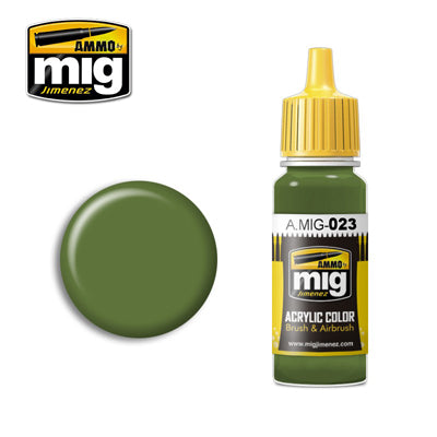 MIG Ammo paint MIG023 Protective green