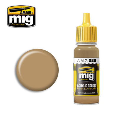 MIG Ammo paint MIG088 Khaki brown