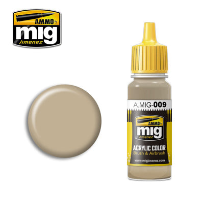 MIG Ammo paint MIG009 Sandgrau