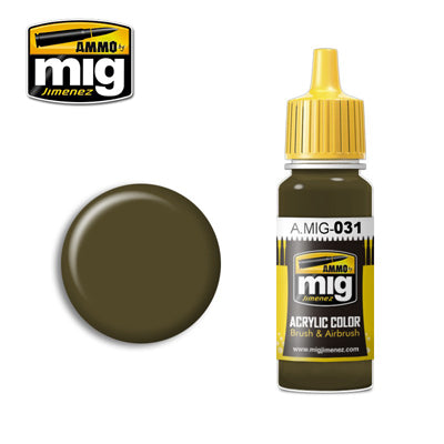 MIG Ammo paint MIG031 Green-khaki