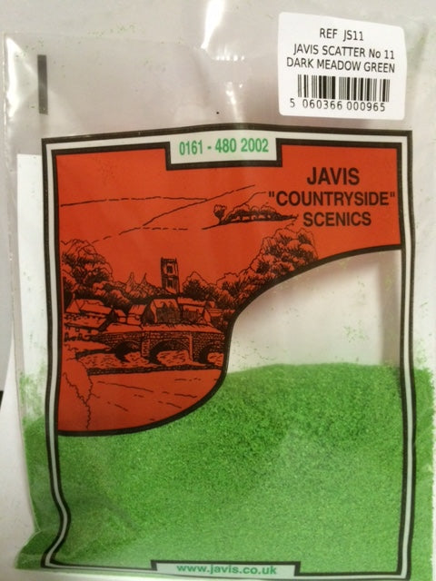 Javis scatter material no.11 dark meadow green