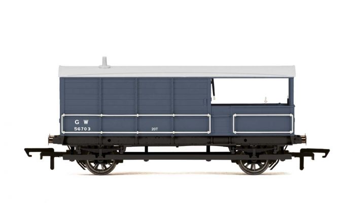 Hornby R6921 GWR 20T „Toad“ Güterbremswagen 56705