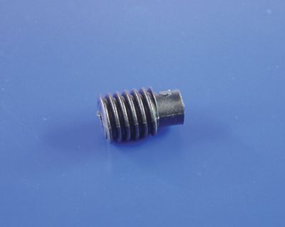 Worm and gear set with 2mm centre hole
