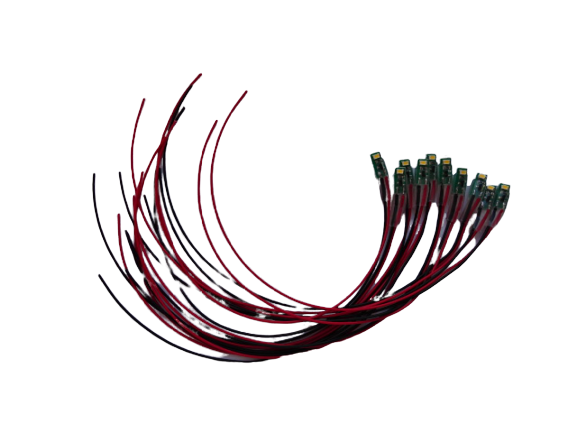 Warmweiße LED-Glühbirne 12 VDC