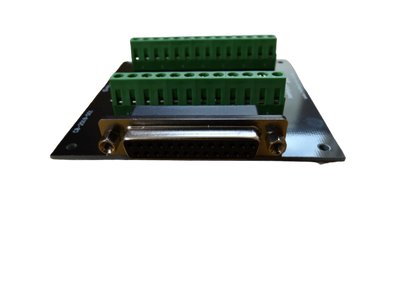 25 way D sub socket breakout terminal board