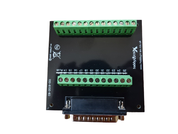 25-poliges D-Sub-Stecker-Breakout-Klemmenbrett