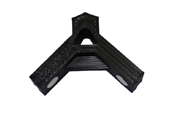 Magnetic corner clamp - medium 40mm
