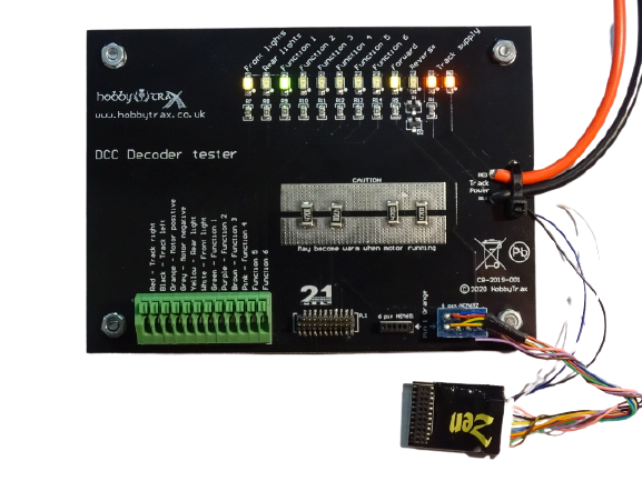 DCC Decoder tester – HobbyTrax
