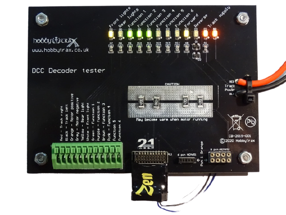 DCC Decoder tester – HobbyTrax
