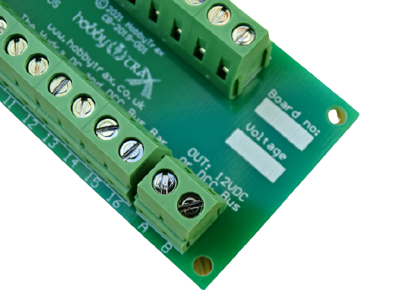 Hydra DC- und DCC-16-Kanal-Sammelschiene mit Trennfunktion