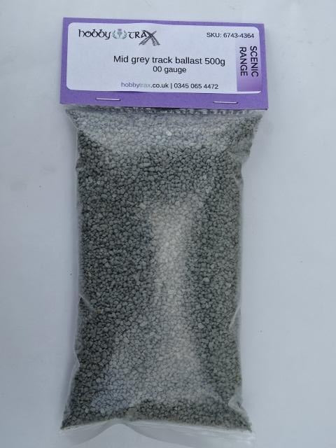 Ballast (gris moyen) - Calibre 00 - 500g