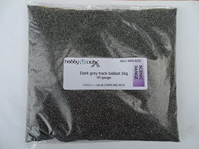 Ballast (dunkelgrau) – 00 Gauge – 1 kg