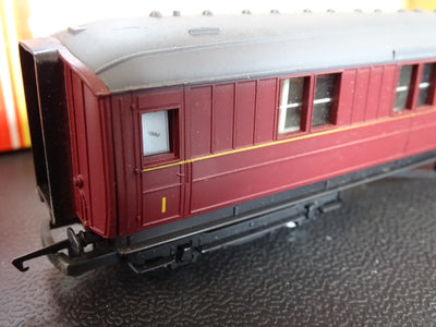 Hornby R485 BR Schlafwagen der 1. Klasse in kastanienbrauner Lackierung – GEBRAUCHT