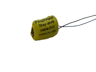 Farad-Hey! 33,000uF stay-alive capacitor for Hornby decoders