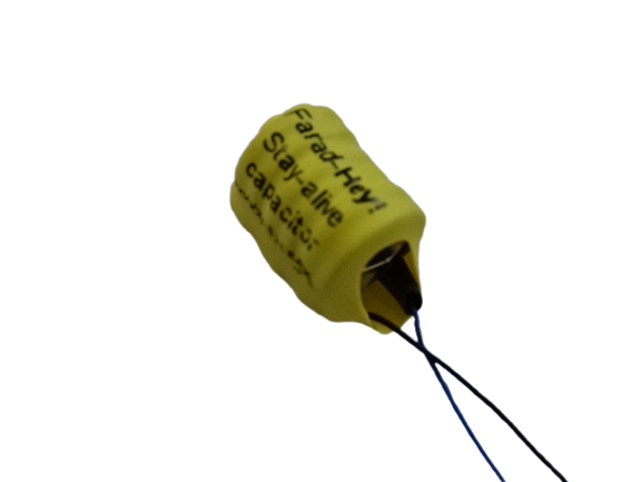 Farad-Hey! 33,000uF stay-alive capacitor for Hornby decoders