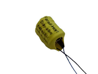 Farad-Hey! 33,000uF stay-alive capacitor for Hornby decoders