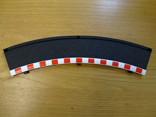 Scalextric curved outer track extension piece - USED