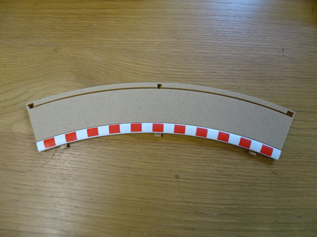 Scalextric curved outer track extension piece - USED