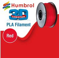 Humbrol AG9175 red PLA filament
