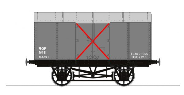 Rapido Trains  - Gunpowder Van