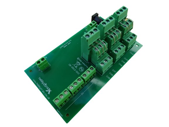 12V switchable power distribution board - HobbyTrax