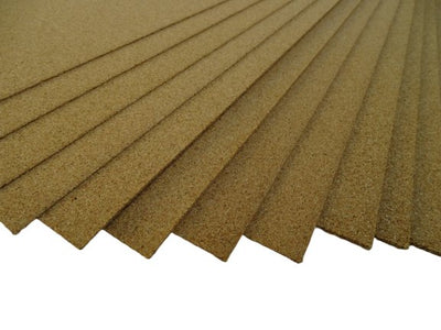 1/32" (0.8mm) cork underlay 915x610mm - HobbyTrax